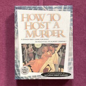 How to Host a Murder Party Game Saturday Night Cleaver NEW & SEALED Episode 15